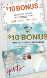 Bonefish Grill Buy 1 Gift Card Get 2 Bonus Cards!