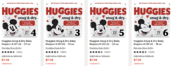 Huggies Snug & Dry Baby Diapers On Clearance for Super Cheap!