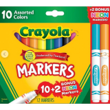 Crayola Markers 12ct Only $.97!!!  (They were $4.49!!!!)