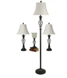 Lowes 4pc Lamp Set on Clearance!!!   Only $2.09!!!