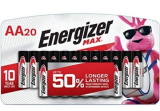 Energizer AA Batteries 20CT $1.53 On Amazon