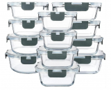 Glass Food Storage Container Set- Online CLEARANCE!