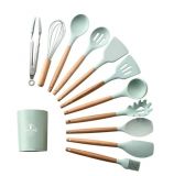 Silicone 12 piece Utensil Cooking Set 69% DISCOUNT!