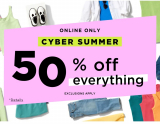 Cyber Summer Sale 50% Off!  TODAY ONLY!