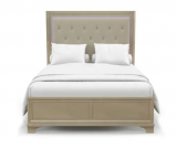 Brooklyn Champagne Queen Bed With LED Lighting 86% Off!!