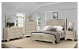 Bedroom 5 Piece Set With LED Lighting 82% Off!!