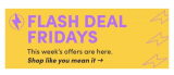 Flash Deal Fridays at Wayfair!