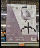 Sohl Furniture Velvet Office Chair Only $5!!