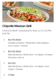 Tons Of Free Food At Chipotle After Stacking Offers!