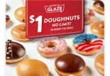 TODAY ONLY! Krispy Kreme Donuts Only $1!