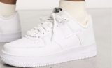 Nike All White Air Force 1 Sneakers Only $55 (Reg. $125)