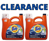 HUGE Bottles of Tide Laundry Detergent on CLEARANCE!