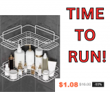 Bathroom Shelf Now Just $1.08!! Run!