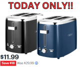 Bella Extra-Wide Slot Toaster Only $11.99 Today Only!