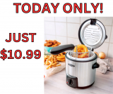 Bella Deep Fryer Only $10.99 Today Only!