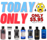 TODAY ONLY! Huge Saving on Mens Body Care at Bath & Body Works!