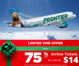 Frontier Plane Tickets For Only $14?!!!!