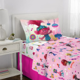 Trolls 2 World Tour 3-Piece Sheet Set Now 80% OFF!!!