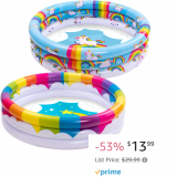 Inflatable Kiddie Pool Two Pack Hot Saving on Amazon!