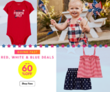 Carters Up to 60% OFF Red, White and Blue Deals!