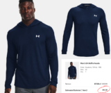 Men’s Under Armour Waffle Hoodie Only $15.xx!