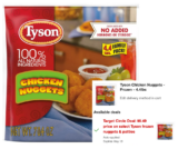 Tyson Chicken Nuggets 4.4lbs ONLY $6.49 (Reg $13.79) Ends May 18
