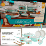 The Pioneer Woman Breezy Blossom Cookware Set ONLY $32!
