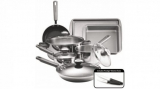 Stainless Steel Cookware Set over 85% Off!