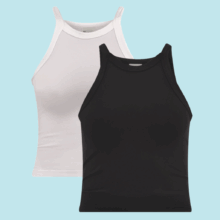 No Boundaries High Neck Tank Top 2-Pack Only $5.35 at Walmart | Glitchndealz