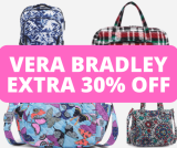 Vera Bradley 50% Off Plus Extra 30% Off Sale And FREE SHIPPING – GO NOW!