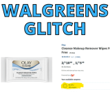 Another Walgreen’s Glitch On Makeup Remover Wipes