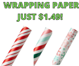 CHRISTMAS WRAPPING PAPER NOW 70% OFF!