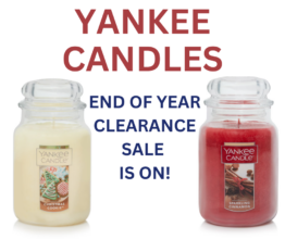 YANKEE CANDLES SEMI-ANNUAL CLEARANCE SALE IS ON!