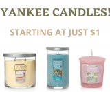 Yankee Candle Candles Starting at $1!