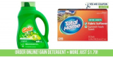 Run Time! Gain Detergent and Dryer Sheets Only $1.79! *No Coupons Needed*