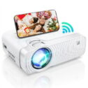ABOX WiFi Mini Projector, Movie Projector Built-in 2 HiFi Speakers for Home & Outdoor
