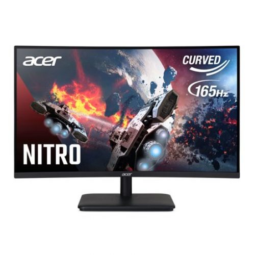 Acer 27 inch Curved FHD (1920x1080) 165Hz Monitor, AMD FreeSync, ED270R (Display Port & 2x HDMI)