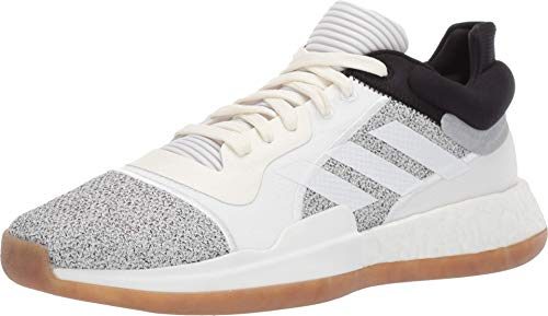 adidas Men's Marquee Boost Low, Off White/White/Black, 11 M US