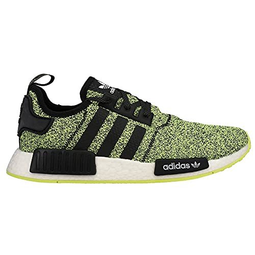 adidas Mens NMD_R1 Lace Up Sneakers Shoes Casual - Black,Green - Size 10.5 M