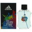 adidas Team Five Special Edition Eau De Toilette Spray for Men, 3.4 Fl Oz