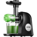 Aicok Juicer Machines, Slow Masticating Juicer Extractor Easy to Clean, Cold Press Juicer with Brush, Juicer with Quiet Motor &...