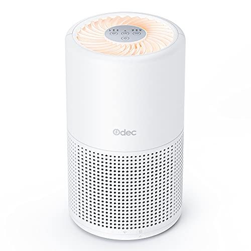 Air Purifiers for Home, Air Cleaner with 3 Stage Filtration 5 Timer Settings Night Light, Remove up to 99.97% of...