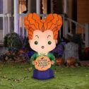 Airblown Inflatable Hocus Pocus Winifred, 3.5 Ft Tall, Orange
