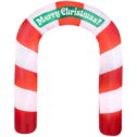 Airblown Inflatable Merry Christmas Archway 7 Foot Tall