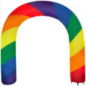 Airblown Inflatables 10 Foot Rainbow Pride Archway