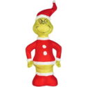 Airdorable Airblown Dr. Seuss Grinch in Santa Suit - 24 inches tall