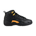 Air Jordan 12 Retro (GS) Big Kids' Shoes Black Taxi 153265-071