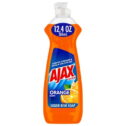 Ajax Ultra Liquid Dish Soap Orange Scent, Triple Action, 12.4 oz Bottle