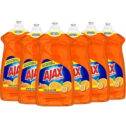 Ajax Ultra Liquid Dish Soap Orange Scent, Triple Action, 52 oz Bottle