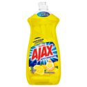 Ajax Ultra Liquid Dish Soap Lemon Scent, Super Degreaser, 28 oz Bottle
